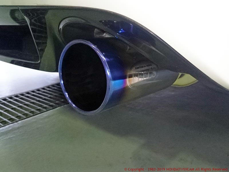 FEEL'S HONDA TWINCAM FEEL'S SONIC MUFFLER FOR HONDA CIVIC FD2 TypeR Feels-00222