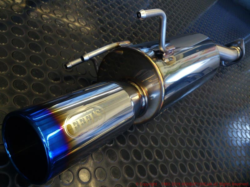 FEEL'S HONDA TWINCAM FEEL'S SONIC MUFFLER FOR HONDA CIVIC FD2