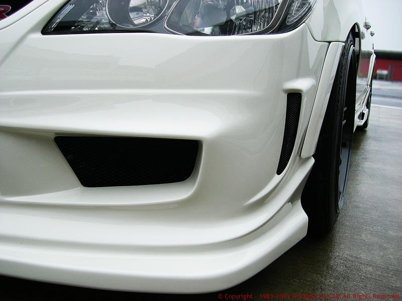 FEEL'S HONDA TWINCAM SPORTS FRONT BUMPER FRP FOR HONDA CIVIC FD2