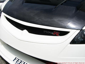 FEEL'S HONDA TWINCAM SPORTS FRONT GRILL FRP NHO FOR HONDA CIVIC FD2 TypeR Feels-00284