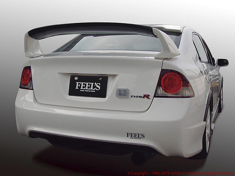FEEL'S HONDA TWINCAM SPORT TRUNK LID FRP FOR HONDA CIVIC FD2 TypeR
