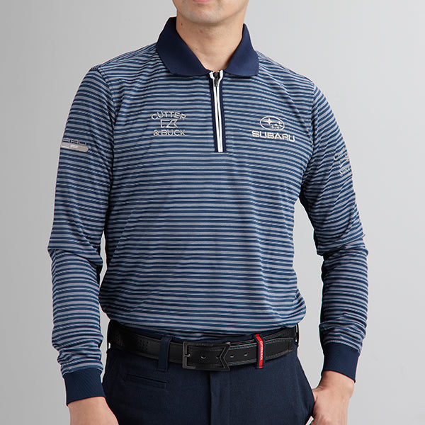 SUBARU  GOLF LONG-SLEEVED POLO SHIRT L WEAR GOODS   FHDS17003020