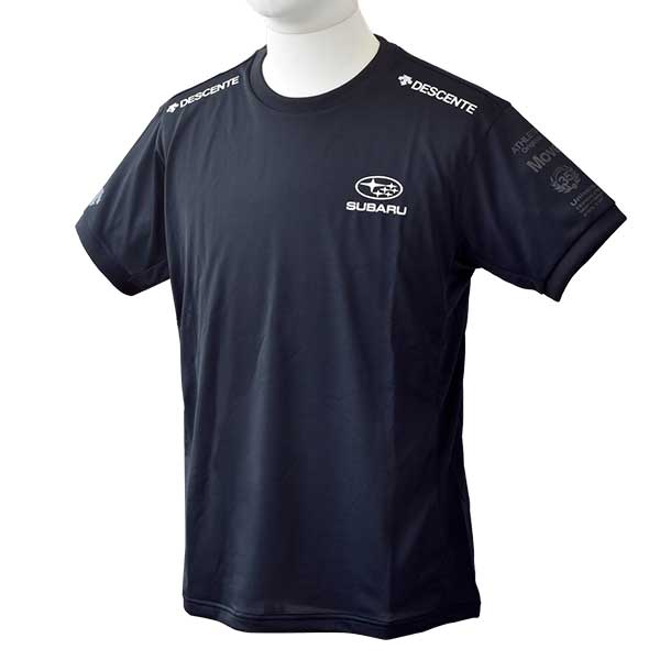 SUBARU DRY TRANSFER T-SHIRT (BLACK) XL BLACK For FHDS20001704
