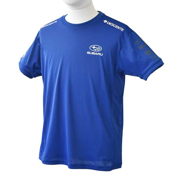 SUBARU DRY TRANSFER T-SHIRT (BLUE) L BLUE For FHDS20001803