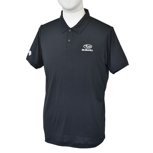 STI SUNSCREEN POLO SHIRT (BLACK) L FHDS21000603