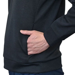 STI SFTECH HEATHER CREW NECK (BLACK) M FHDS21000902