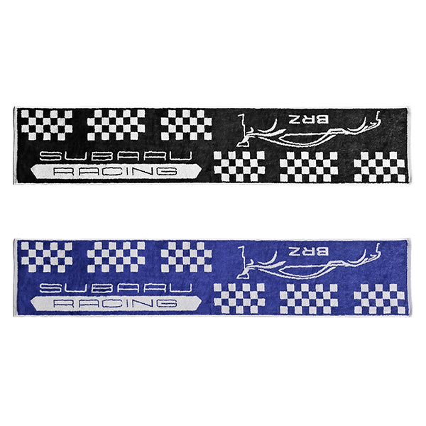 SUBARU HOTMAN MUFFLER TOWEL RACING BLACK/GRAY LIFESTYLE GOODS   FHHM17021001