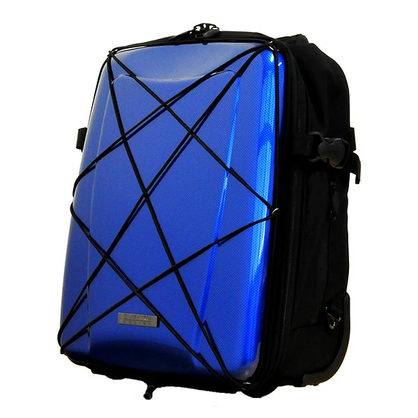 SUBARU  HYBRID GEAR TROLLEY 3WAY CARRY CASE COMPACT SIZE CARBON-LIKE BLUE  LIFESTYLE GOODS   FHKY17054002