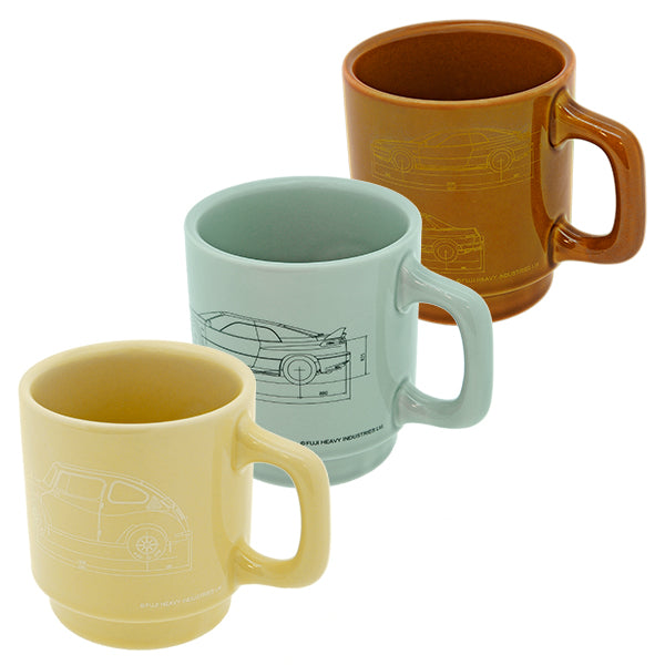 SUBARU VINTAGE MUG CUP ALCYONESVX LIFESTYLE GOODS   FHMK16017002