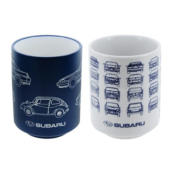SUBARU TEACUP GREAT CAR SERIES VER.1 BLUE LIFESTYLE GOODS   FHMY17009001