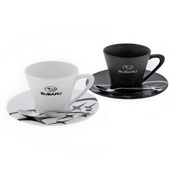 SUBARU  TEA CUP SET BLACK & WHITE  LIFESTYLE GOODS   FHMY17023000