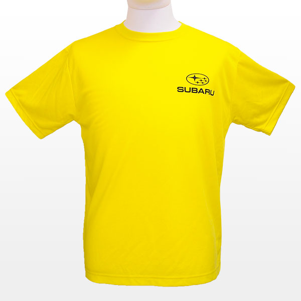 SUBARU  DRY T-SHIRT GT CAR YELLOW M WEAR GOODS   FHMY17038020