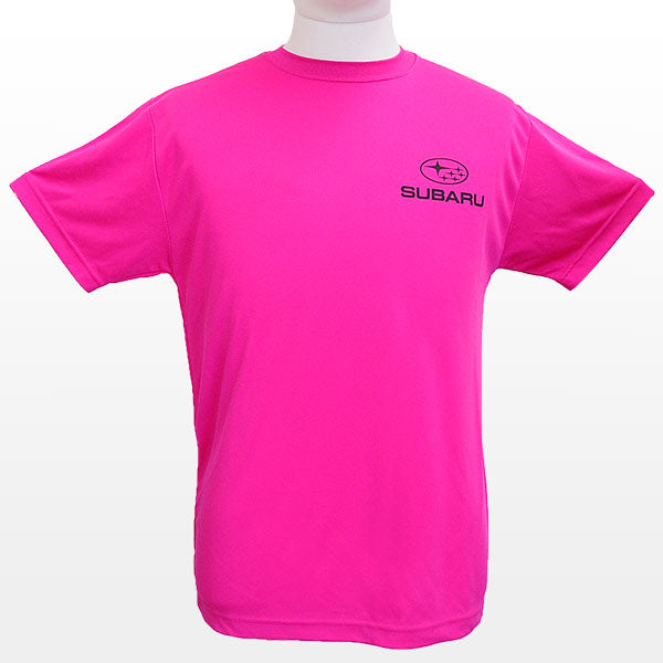 SUBARU  DRY T-SHIRT GT CAR PINK XL WEAR GOODS   FHMY17039040