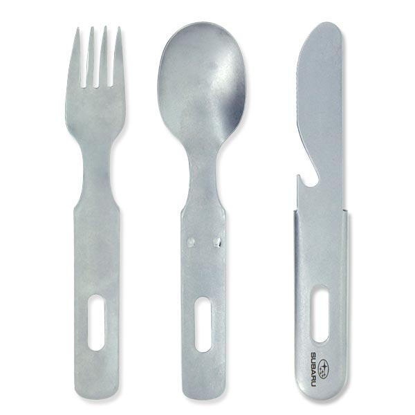 SUBARU CUTLERY SET STAINLESS STEEL  OUTDOOR & SPORTS GOODS   FHMY18007800
