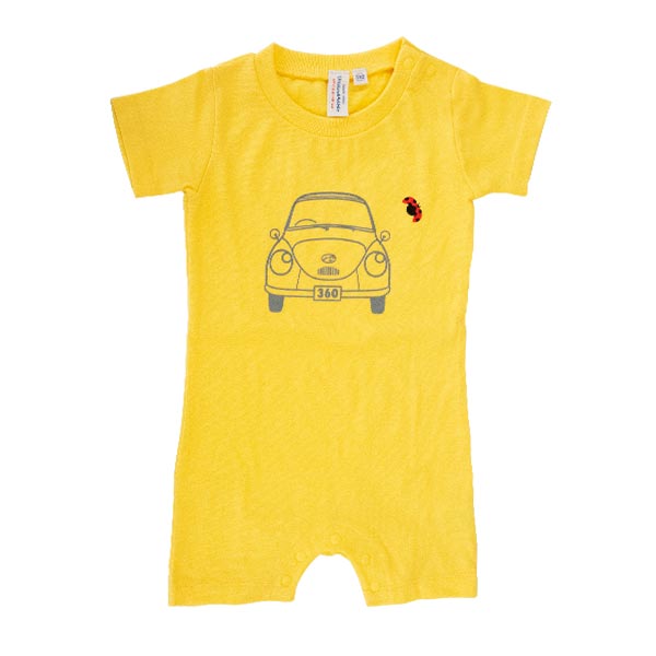 SUBARU LADYBUG ROMPER YELLOW 80CM WEAR GOODS   FHMY19000702