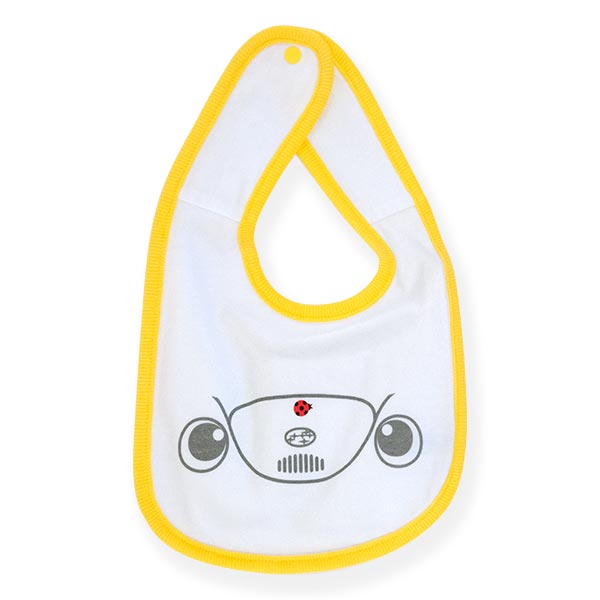 SUBARU LADYBUG BABY BIBS WHITE YELLOW  LIFESTYLE GOODS   FHMY19000900