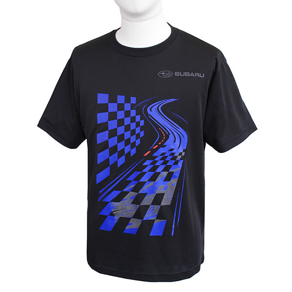 SUBARU DRY SILKY TOUCH T-SHIRT (CHECKER) L For FHMY20001303