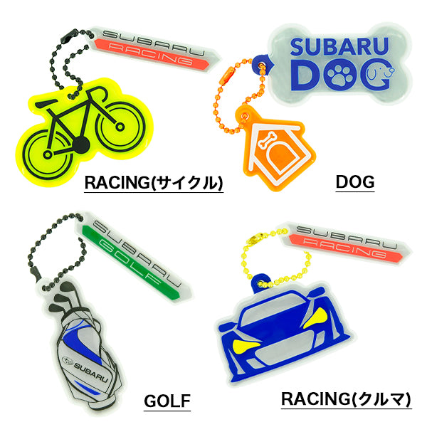 SUBARU REFLECTOR KEYCHAIN RACING LIFESTYLE GOODS   FHPJ15060003