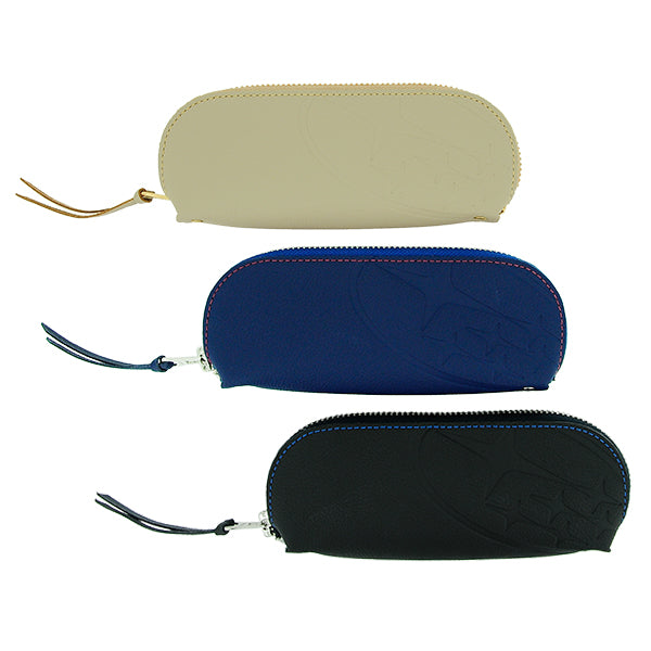 SUBARU GENUINE SEAT LEATHER COLLECTION / PEN CASE BEIGE For FHPL15077003