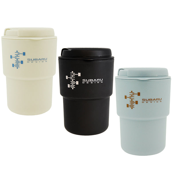 SUBARU WALL MUG TUMBLER DEMI DATA BLACK LIFESTYLE GOODS   FHRV15034002