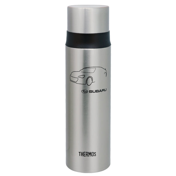 SUBARU THERMOS STAINLESS STEEL BOTTLE BRZ 0.5L SILVER  LIFESTYLE GOODS   FHSS13062001