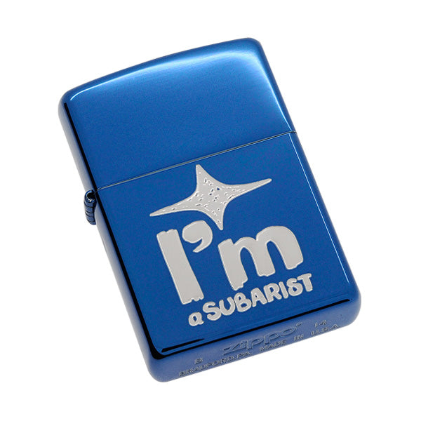 SUBARU ZIPPO WRITER I'M A SUBARIST BLUE  FASHION GOODS   FHSS14085006