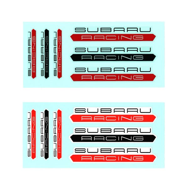 SUBARU  RACING STICKER SMALL TRANSPARENT STICKER GOODS   FHTR16027001