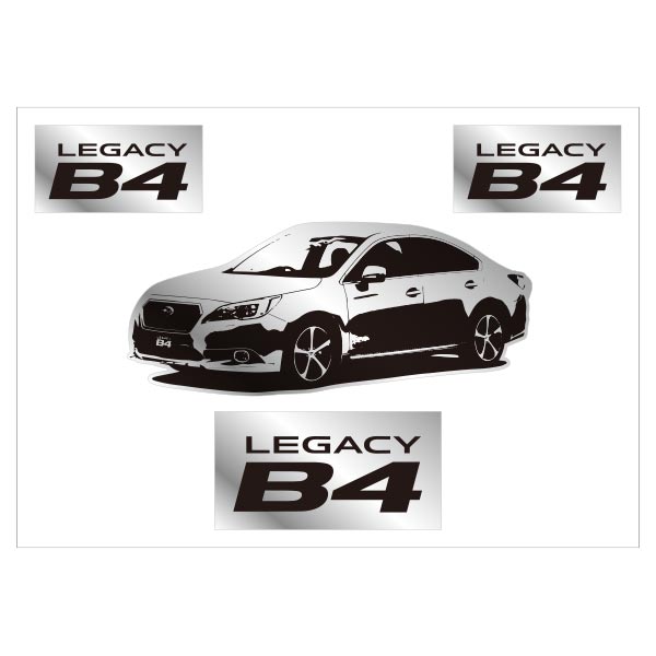 SUBARU STICKER LEGACY B4  STICKER GOODS   FHTR17076001
