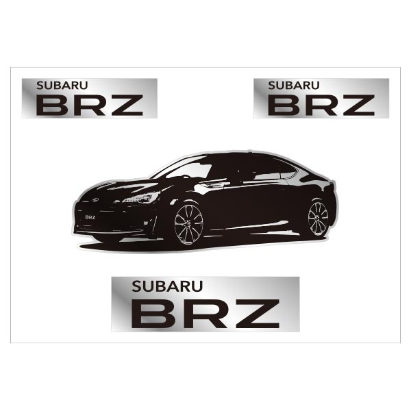 SUBARU STICKER BRZ  STICKER GOODS   FHTR17076010