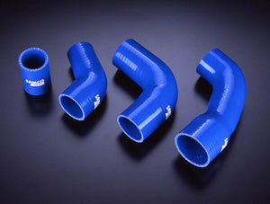 SAMCO SPORT TURBO HOSE KIT MATTE BLACK FOR FIAT UNO TURBO MK1 1.3T 40TCS13-A-MATTE-BLACK