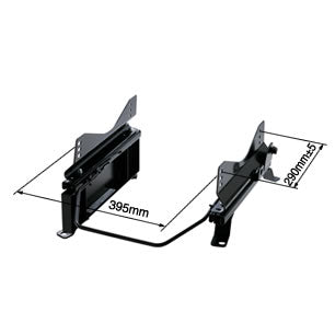 BRIDE SUPER SEAT RAIL LEFT SIDE FK TYPE FOR NISSAN SKYLINE RV37 N128-FK