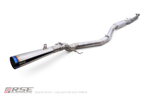 RSE FULL TITANIUM MUFFLER EXHAUST KIT TYPE-R FOR HONDA CIVIC TYPE R FL5 RB6090-HN06D