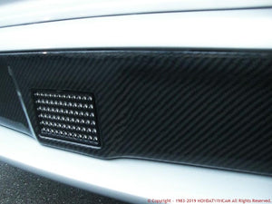 FEEL'S HONDA TWINCAM REAR BUMPER GARNISH TWILL WEAVE CARBON FOR HONDA CIVIC FN2 TYPE R EURO Feels-00355