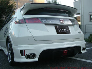 FEEL'S HONDA TWINCAM REAR WING FRP FOR HONDA CIVIC FN2 TYPE R EURO Feels-00349