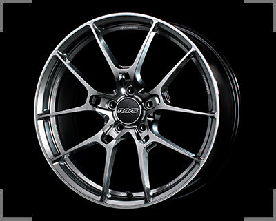 RAYS VOLK RACING G025 19x9J +50 5x112 Formula Silver/Rim Edge DC x1