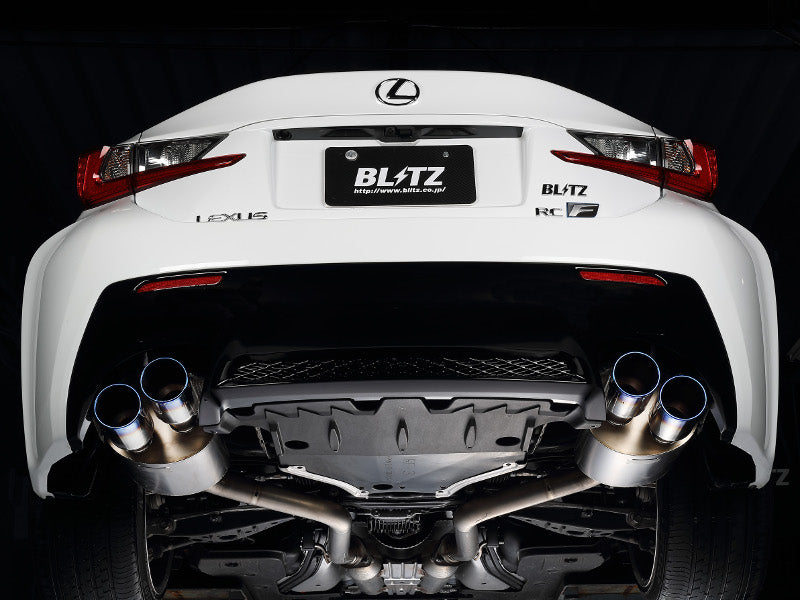 BLITZ NUR-SPEC VSRマフラー LEXUS RC200tRC350 BLITZ NUR-Spec VSR