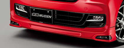 MUGEN Front Under Spoiler Luna silver metallic  For N-BOX JF3 JF4 71110-XNH-K0S0-RN