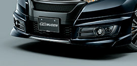 MUGEN Front Under Spoiler premium Venus Black Pearl  For ODYSSEY RC1 RC2 RC4 71110-XML-K1S0-PV