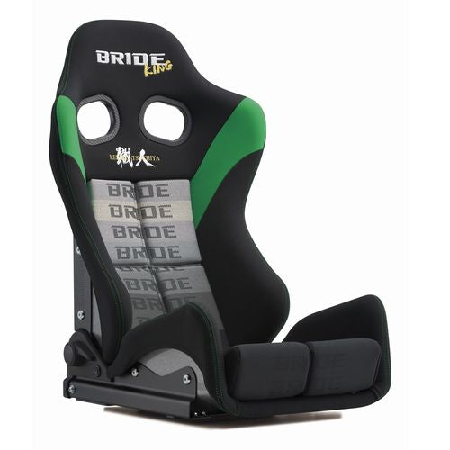 BRIDE GIAS III KEIICHI TSUCHIYA SPECIAL EDITION MODEL BLACK & GREEN CARBON SHELL STANDARD CUSHION G61DSC