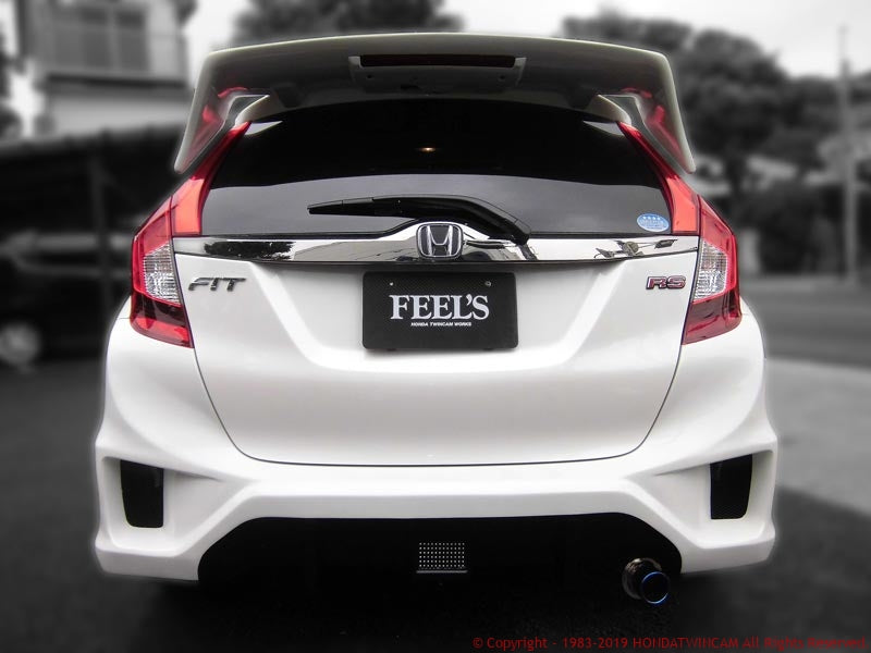 FEEL'S HONDA TWINCAM REAR BUMPER FRP FOR HONDA FIT GK Feels-00606
