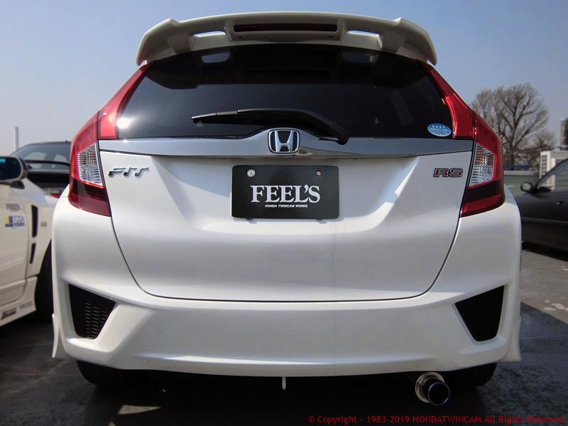 FEEL'S HONDA TWINCAM SONIC MUFFLER FOR HONDA FIT GK Feels-00597