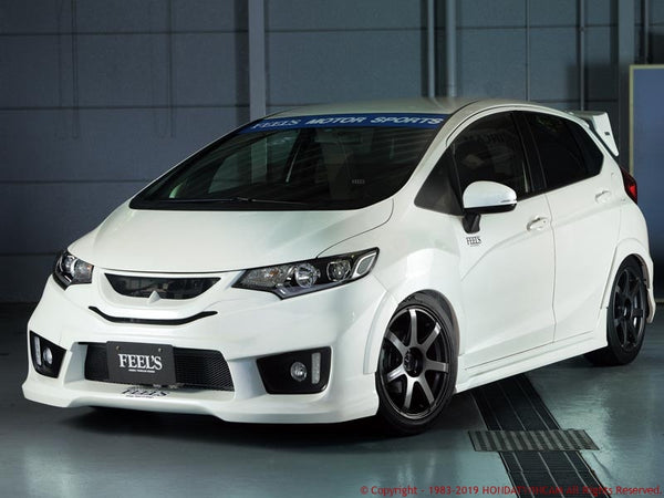FEEL'S HONDA TWINCAM SPORTS FRONT BUMPER FRP FOR HONDA FIT GK