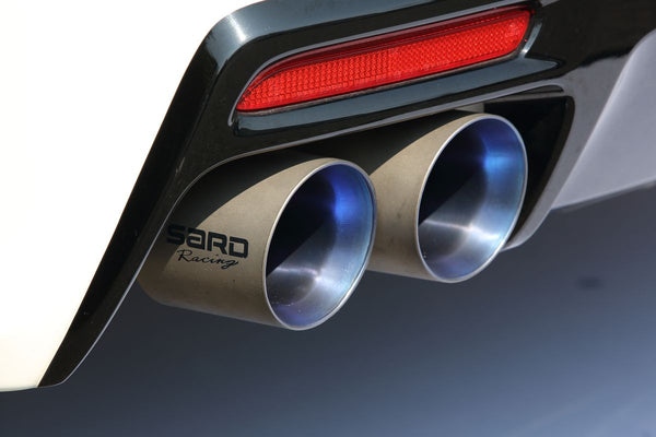 SARD TI-Z MUFFLER For TOYOTA MARK X GRX133 23004 - Black Hawk Japan