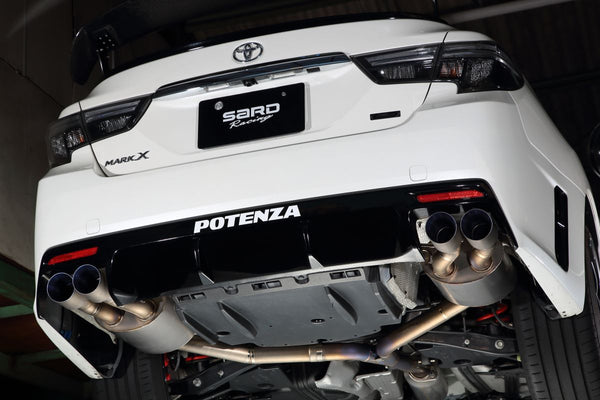 パーツ TOYOTA genuine 30prius g's main muffler. SARD TI-Z MUFFLER For TOYOTA MARK X GRX133 23004 - Black Hawk Japan