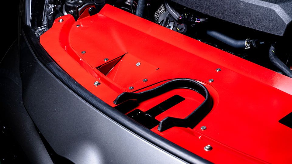 TANABE COOLING PLATE FOR TOYOTA GR COROLLA GXPA16 CLPT4 - Black