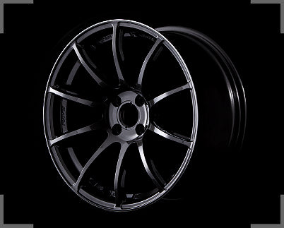 RAYS GRAM LIGHTS 57Transcend 17x7 +42(42) 4x100 Super D Gunmetal Rim edg DC x1