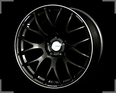 RAYS HOMURA 2X8GTS 18x8J +43(29) 5x114.3 Super Dark Gunmetal/Rim Edge DC x1