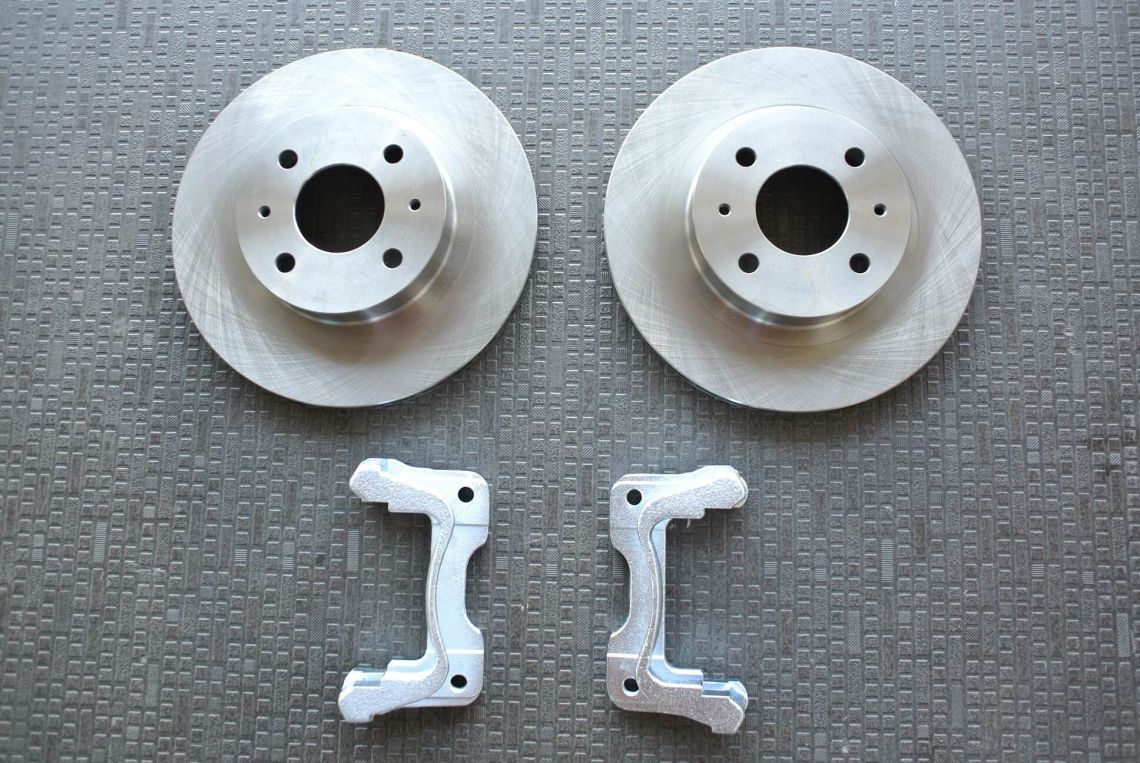 SILKROAD BIG ROTOR KIT FRONT STD FOR SUZUKI ALTO WORKS HA36S 60L-J02