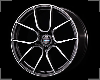 RAYS GRAM LIGHTS AZURE 57ANA 18x7 +53(33) 5x114.3 Super D Gunmetal DMC x1