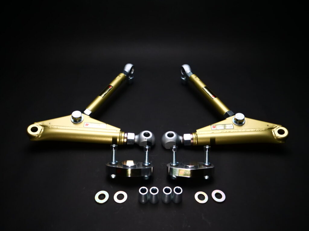IKEYA FORMULA ROLL CENTER ADJUSTER LOWER ARM KIT PILLOW FOR NISSAN SKYLINE GT-R 4WD BCNR33 IFAF06002 - Black Hawk Japan